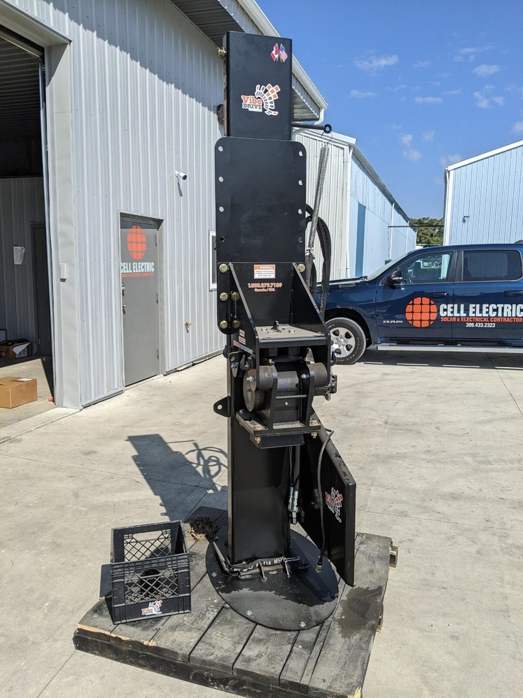 Vibe Drive Long-John Series Vibrating Post Pile Driver - Nice!