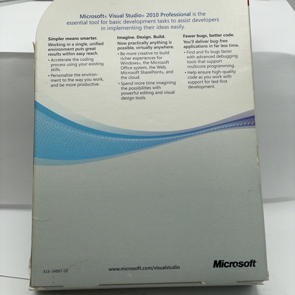 Microsoft Visual Studio 2010 Professional Academic Version Product Key &CD!