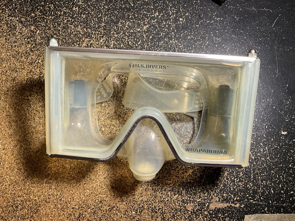 vintage scuba mask