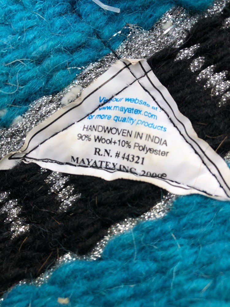 MAYATEX QUALITY SADDLE BLANKETS WOOL 36" BY 34.5”