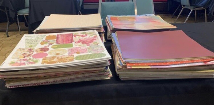100 Assorted Pattern Paper scrapbooking paper, Junk Journaling & Paper Crafting