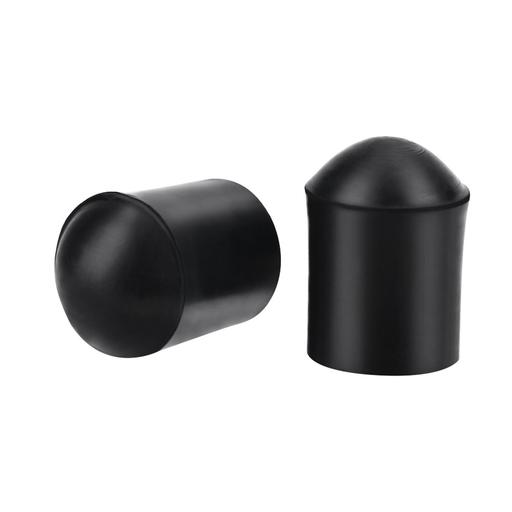 2pc Double Bass Endpin Rubber Tip Stopper Black Protector End Accessory JJS