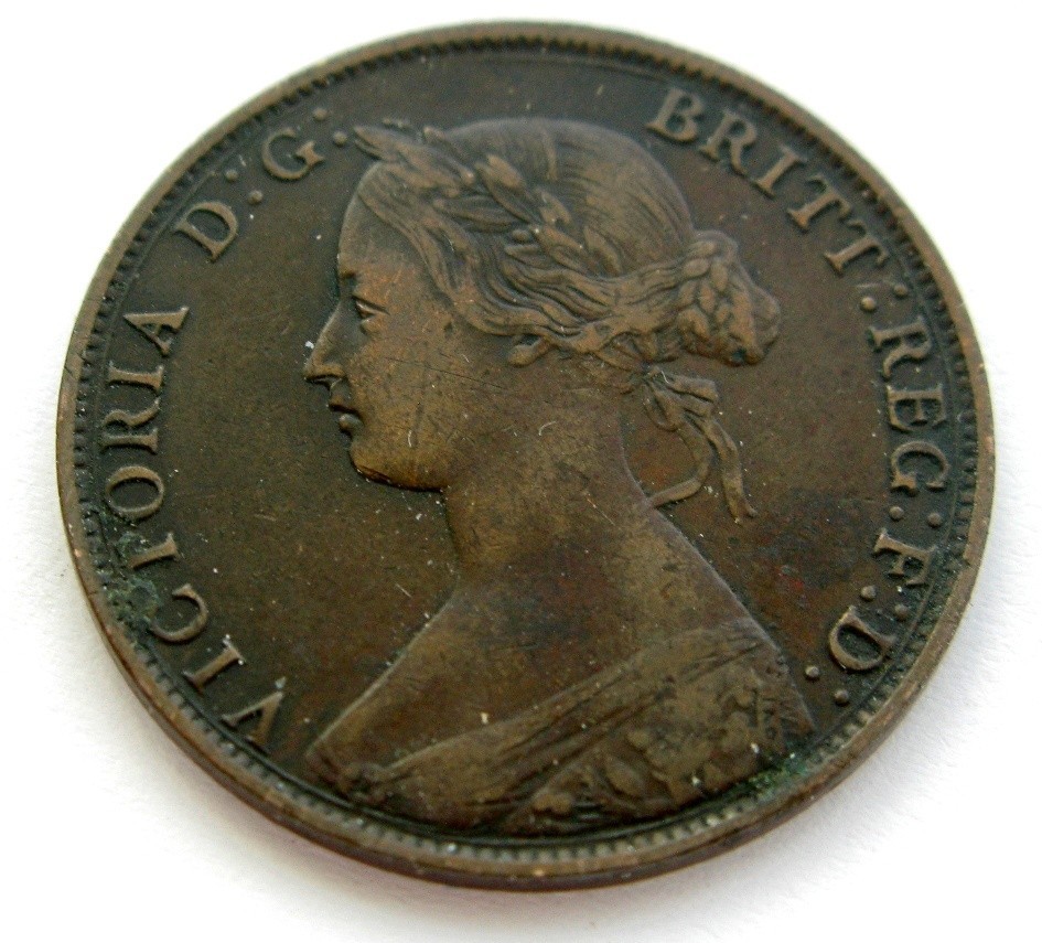 1861 New Brunswick Large One cent