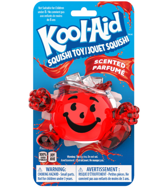 Hey KOOL-AID Man Stretchy SQUISHY TOY Fidget Squeeze Viral toy Candy SCENTED
