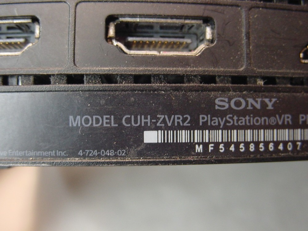 SONY PLAYSTATION VR PROCESSOR UNIT CUH-ZVR2 - UNIT ONLY NO CORDS