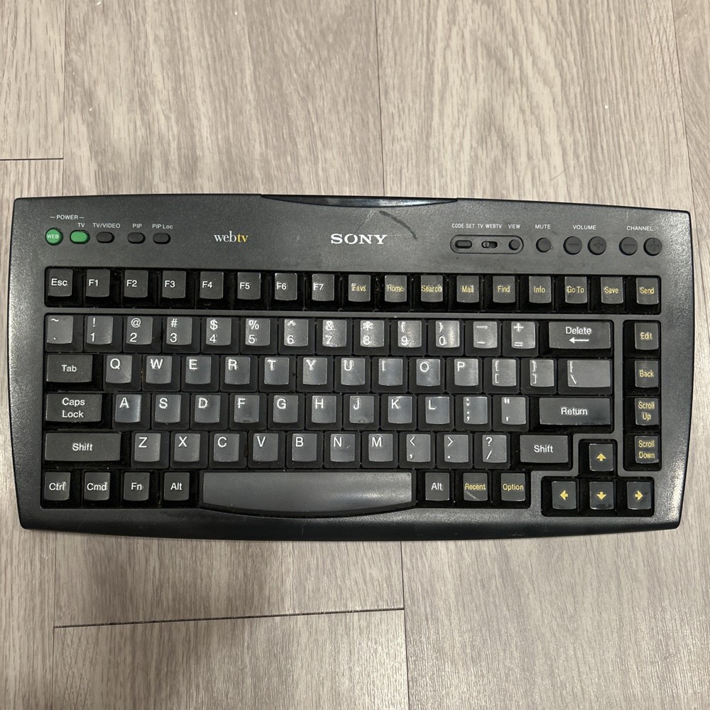 Sony WEBTV INT-W200 Console, Keyboard