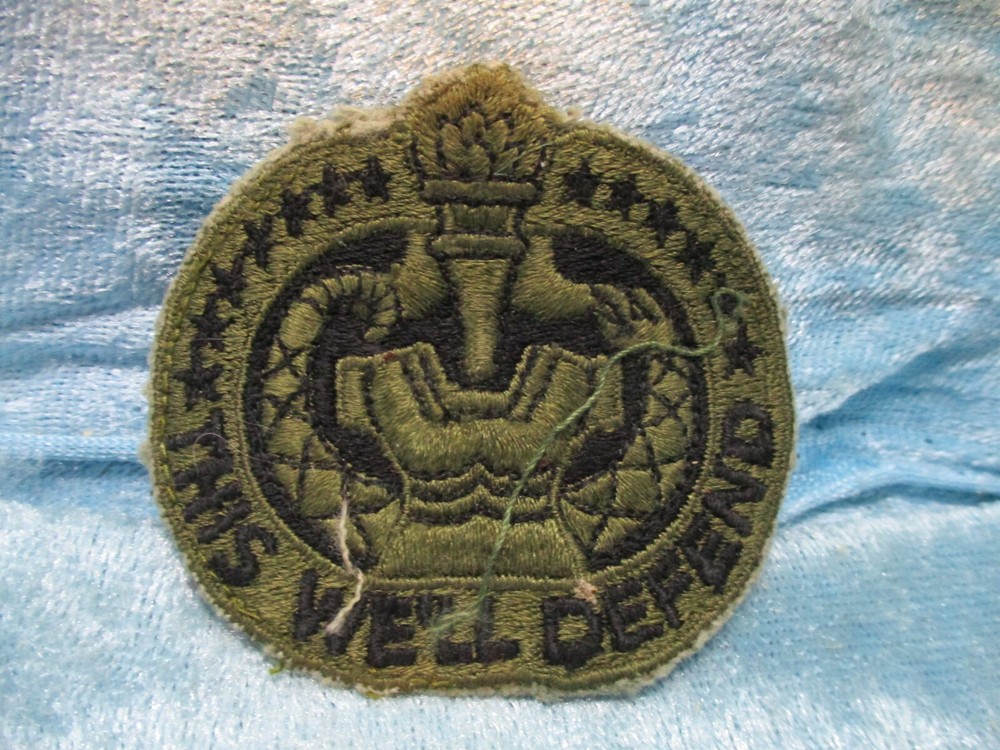 We'll Defend Military Patch