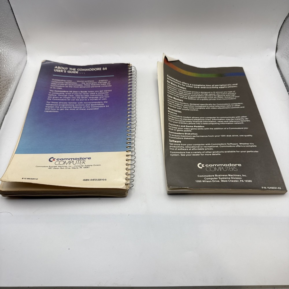 Commodore 64 User's Guide and Commodore 1541 Disc Drive User's Guide