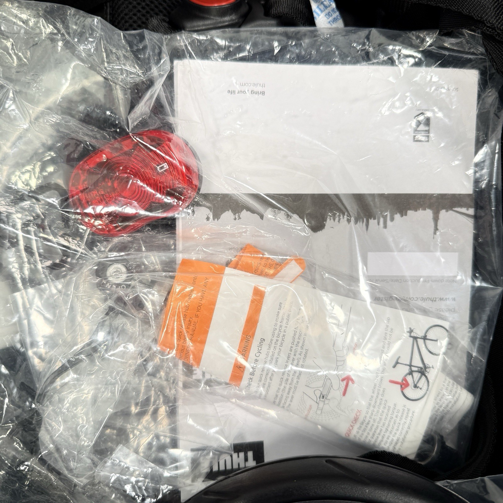 Thule Courier Convertible Bike Trailer & Stroller, Agean Blue-Black