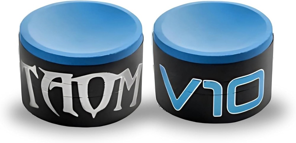 TAOM V10 Professional Blue Chalk – 1-Pack with Chisel Point for Superior Control
