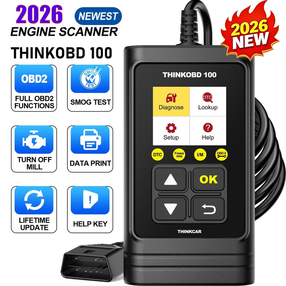 THINKOBD100 OBD2 Scanner Auto Code Reader Check Engine Light Car Diagnostic Tool