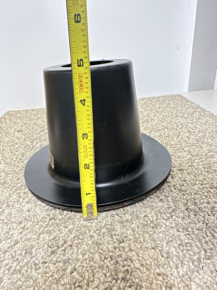Snoot for lighting (6" to 2" diameter)