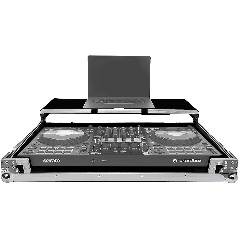 Headliner Flight Case For DDJ-FLX10 With Laptop Platform & Wheels