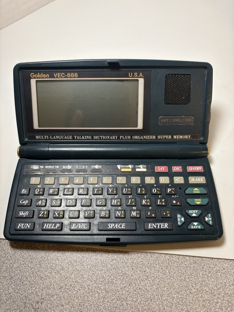 1994 Golden VEC-888 Multi-language Dictionary/organizer