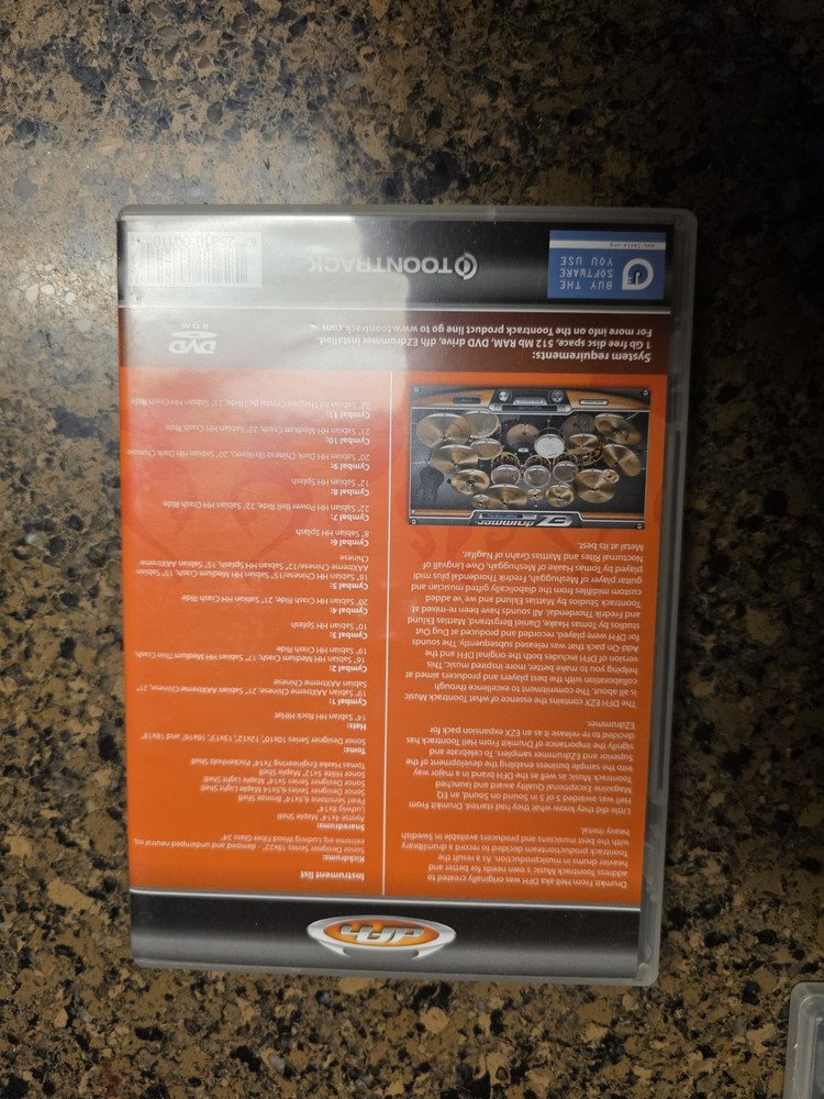 TOONTRACK EZX Drumkit From Hell