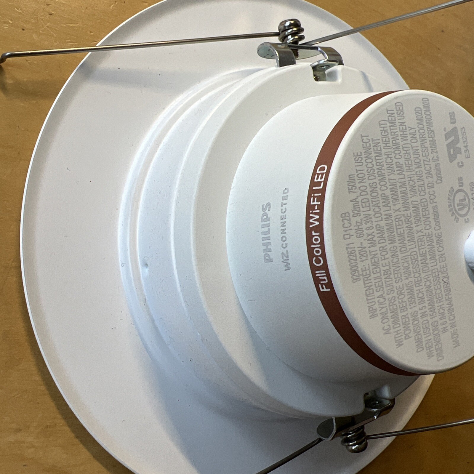 PHILIPS Smart Full Color Wi-Fi LED Retrofit Recessed 6" Downlight **FREE SHIP**