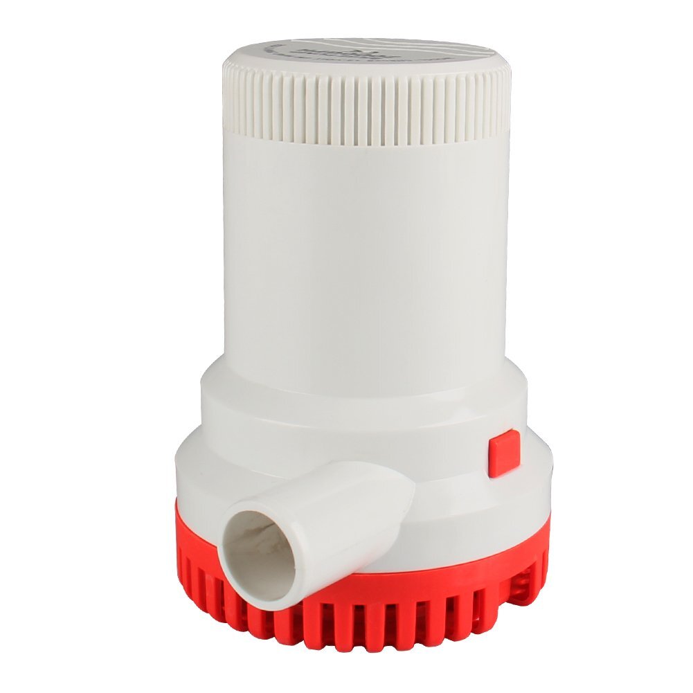 12V Marine Bilge Water Sump Pump Submersible 2000GPH Silent Fishing Marine Boat