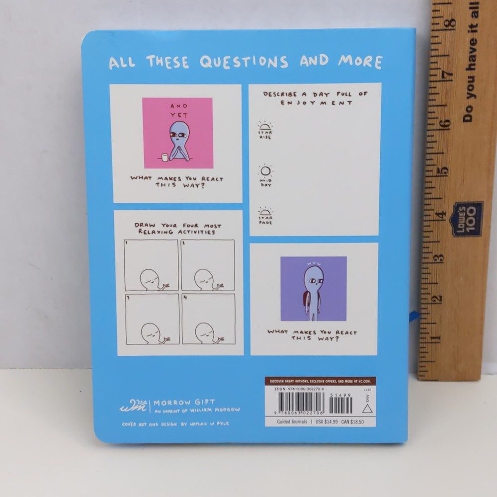 Strange Planet Existence Chronicle Journal Nathan W Pyle Guided Notebook