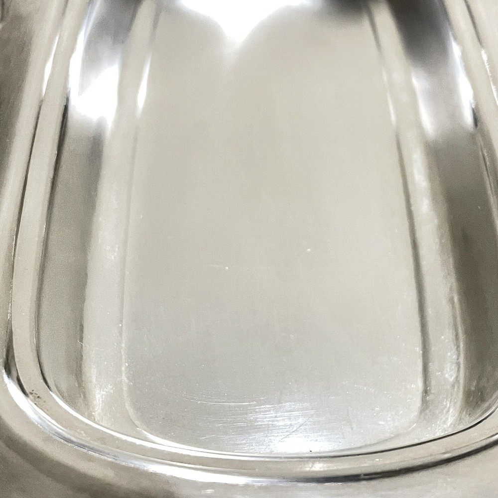 Vintage International Silver Company American Rose Covered Butter Dish W/ Insert