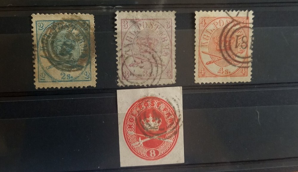DENMARK 1864 FINE USED COLLECTION