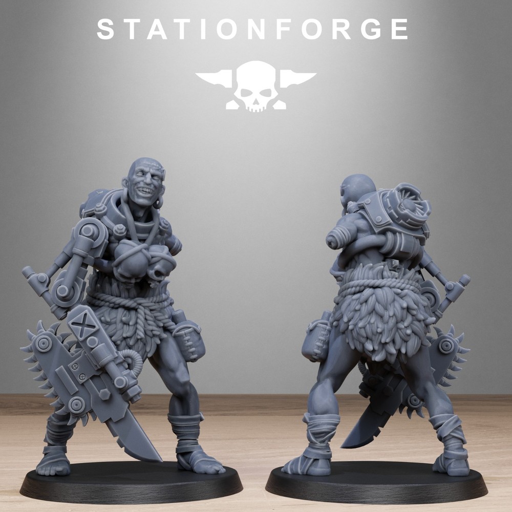 Techno Savage Barbarians from Station Forge