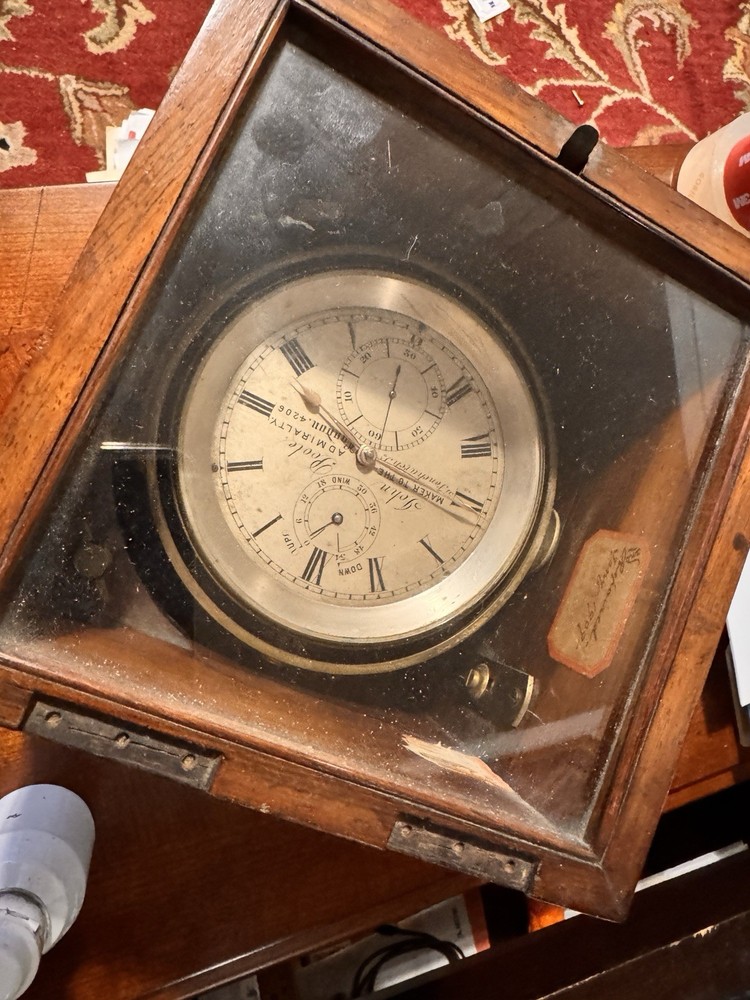 Thomas Poole antique marine chronometer #4206