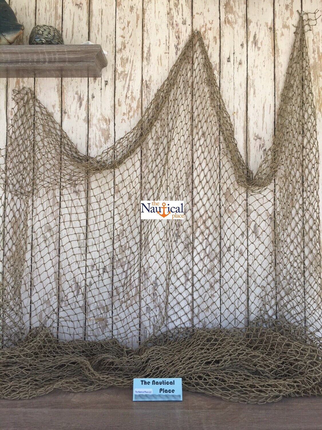 Authentic Fishing Net, Old Vintage Netting, Decorative Used Fish Net, Nautical