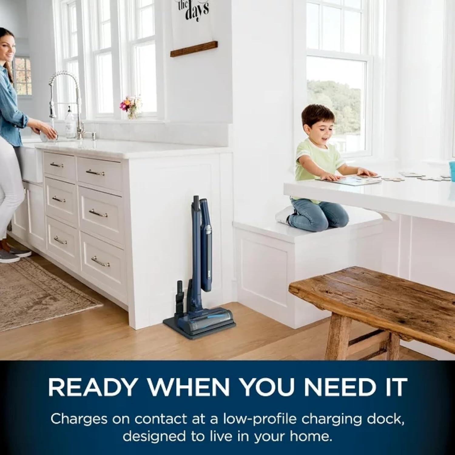 Shark WS630 Wandvac Ultra-Lightweight Powerful Cordless 3-in-1 Stick Vacuum