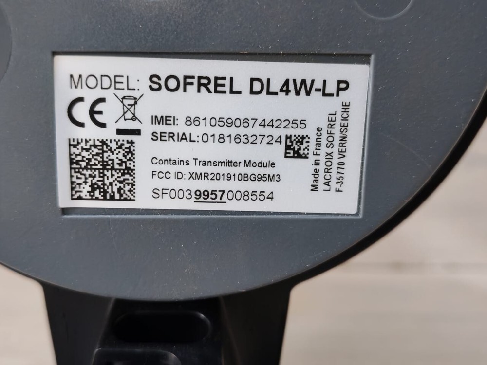 Lacroix SOFREL DL4W-LP Data Logger - New Without Box or Transparent Case