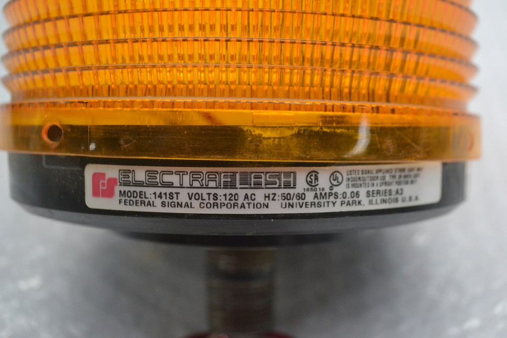 ELECTRA FLASH 141ST SER. A2 STROBE LIGHT AMBER UNMP