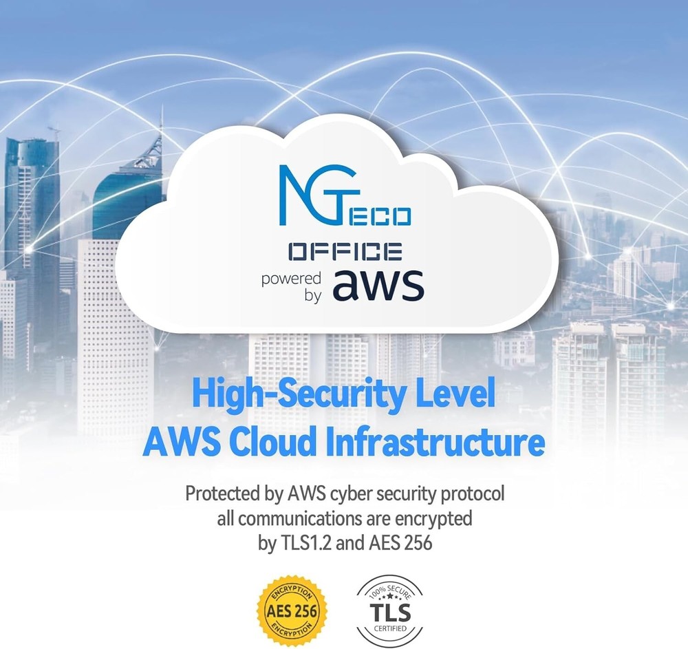 (Renew) NGTeco TC1 Cloud Time Clock with Remote Control Software (0 Monthly Fee)