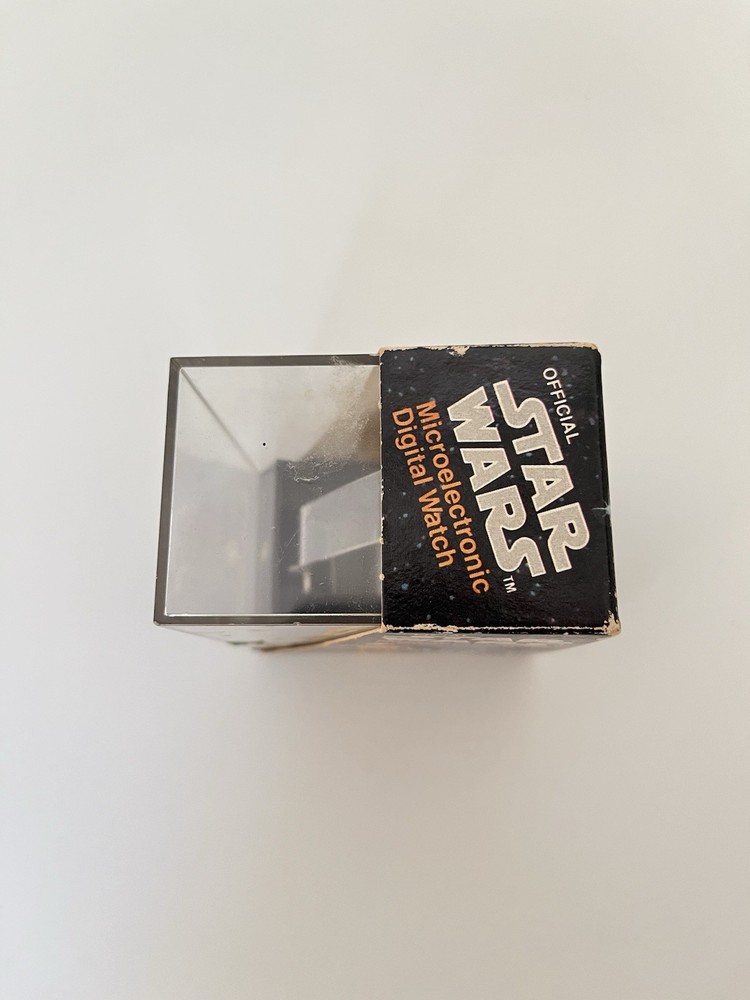 1977 Star Wars Texas Instruments Microelectronic Digital Damaged Watch & Case