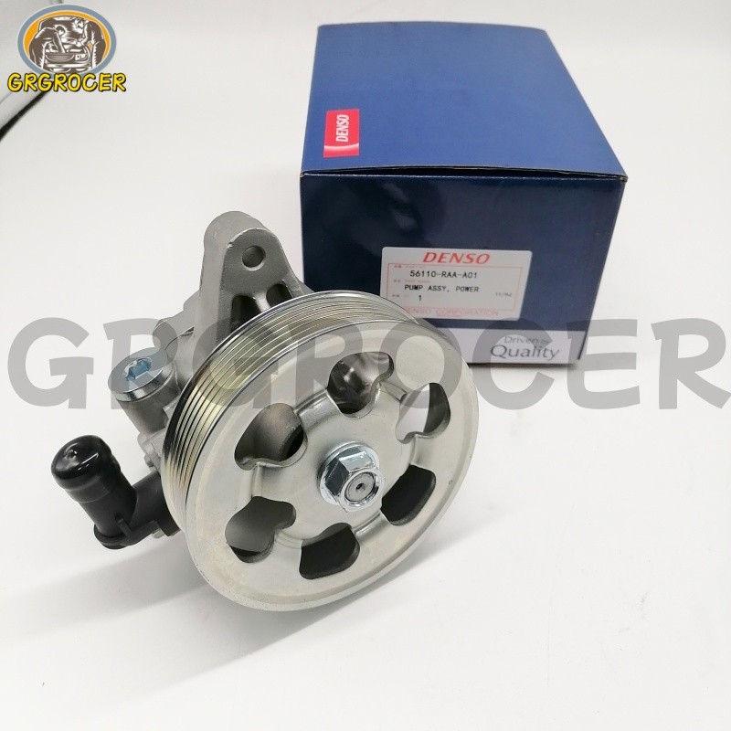 DENSO 56110-RAA-A01 Power Steering Pump W/ Pulley For Honda Accord 03-07 L4 2.4L