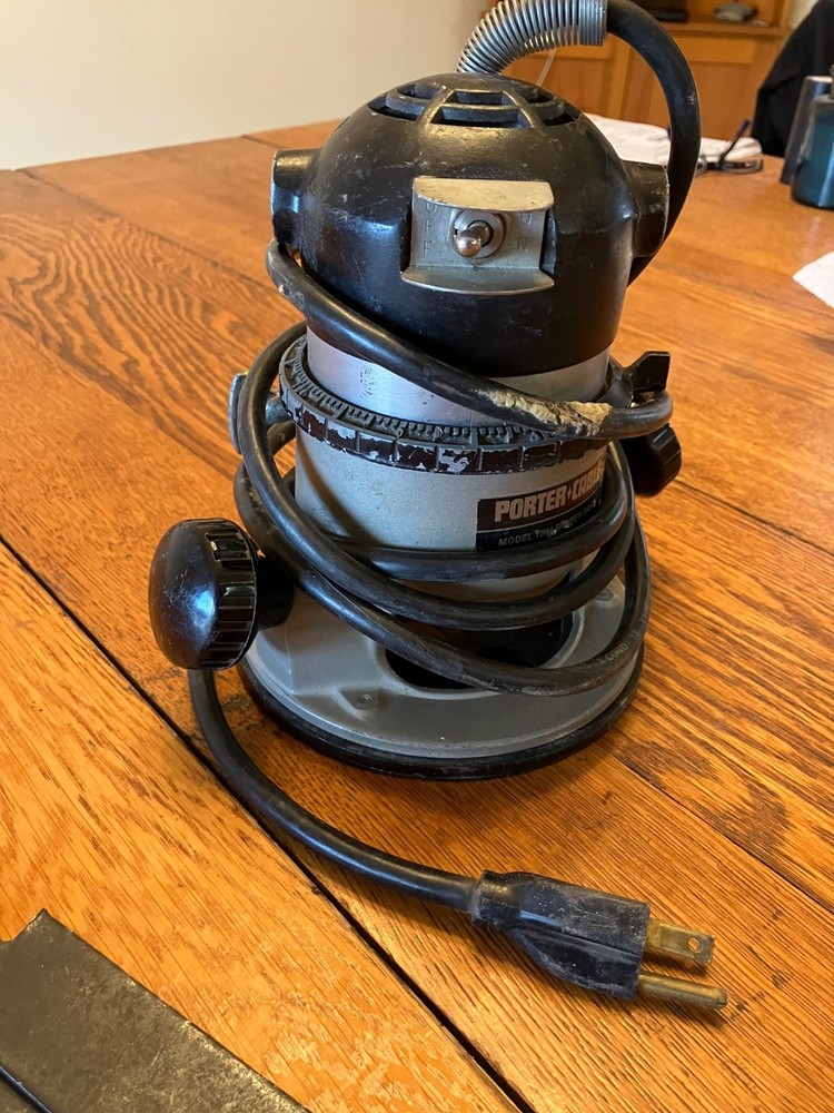 Porter Cable Router Model 1002 with Router Fixed Base Model 1001