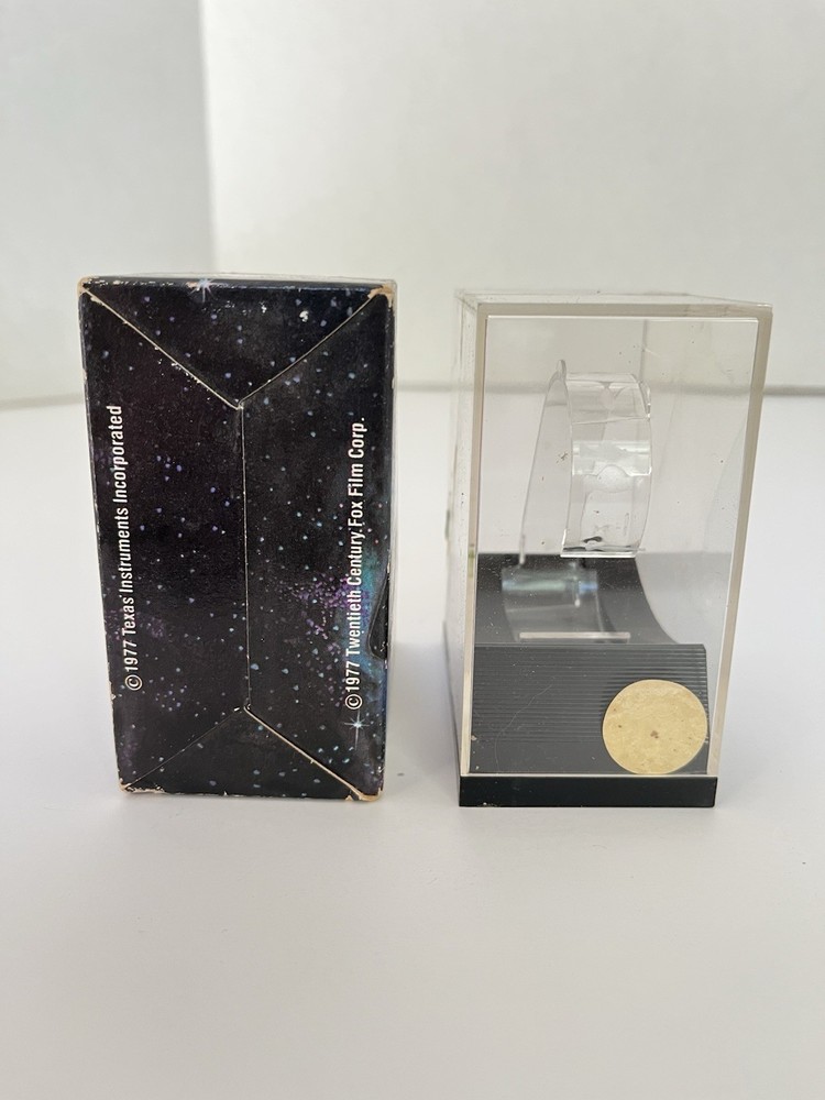 1977 Star Wars Texas Instruments Microelectronic Digital Damaged Watch & Case