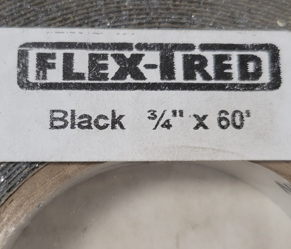 Flex-Tred 3/4" x 60' Black