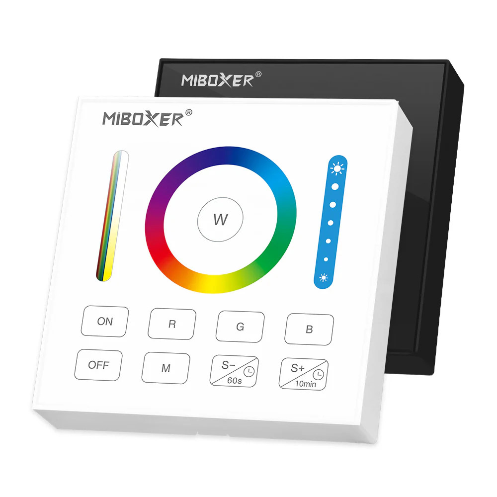 B0-B - Panel Remote (RGB+CCT) Black