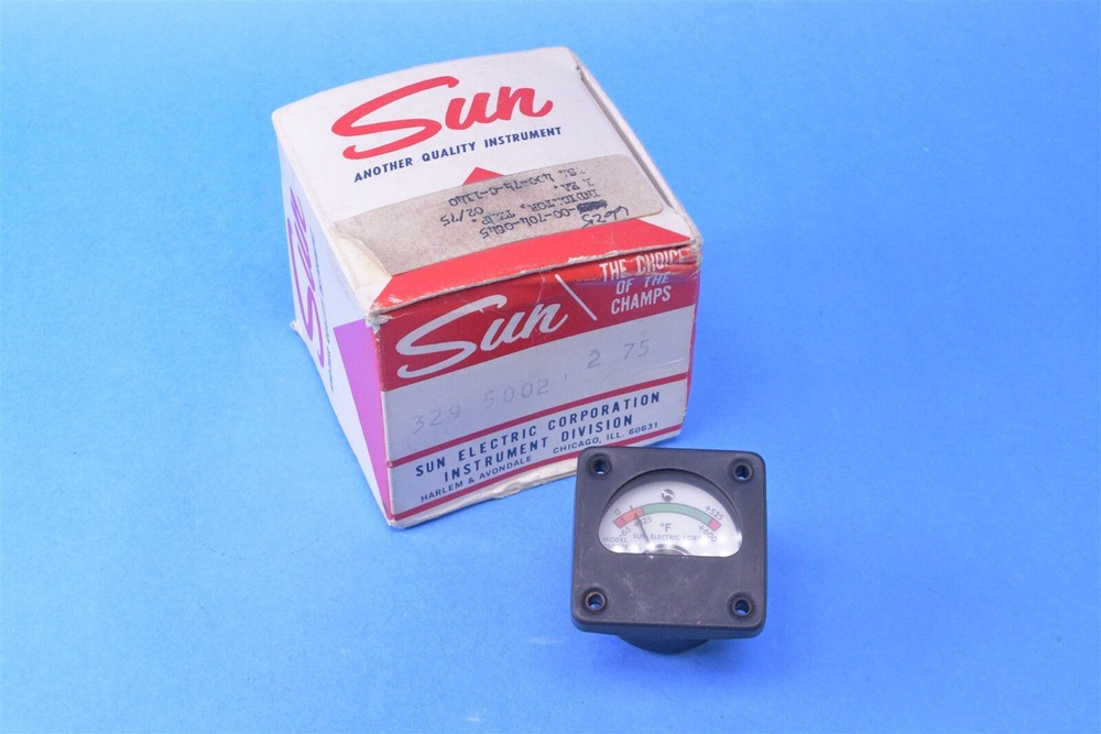 Sun Electric Temperature Panel Meter 1R600