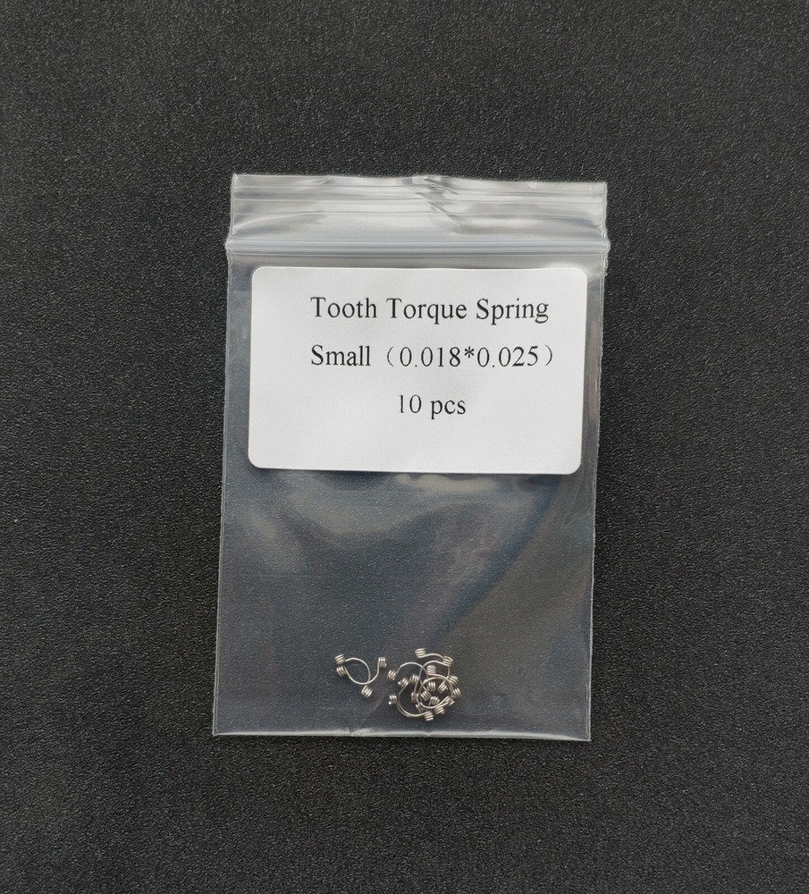 10pcs Dental Orthodontic Torquing Anterior Teeth Wire Torque Rectangular Spring