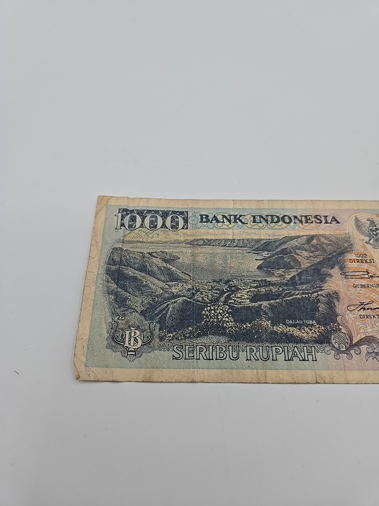 1992 Indonesia 1000 Rupiah Note