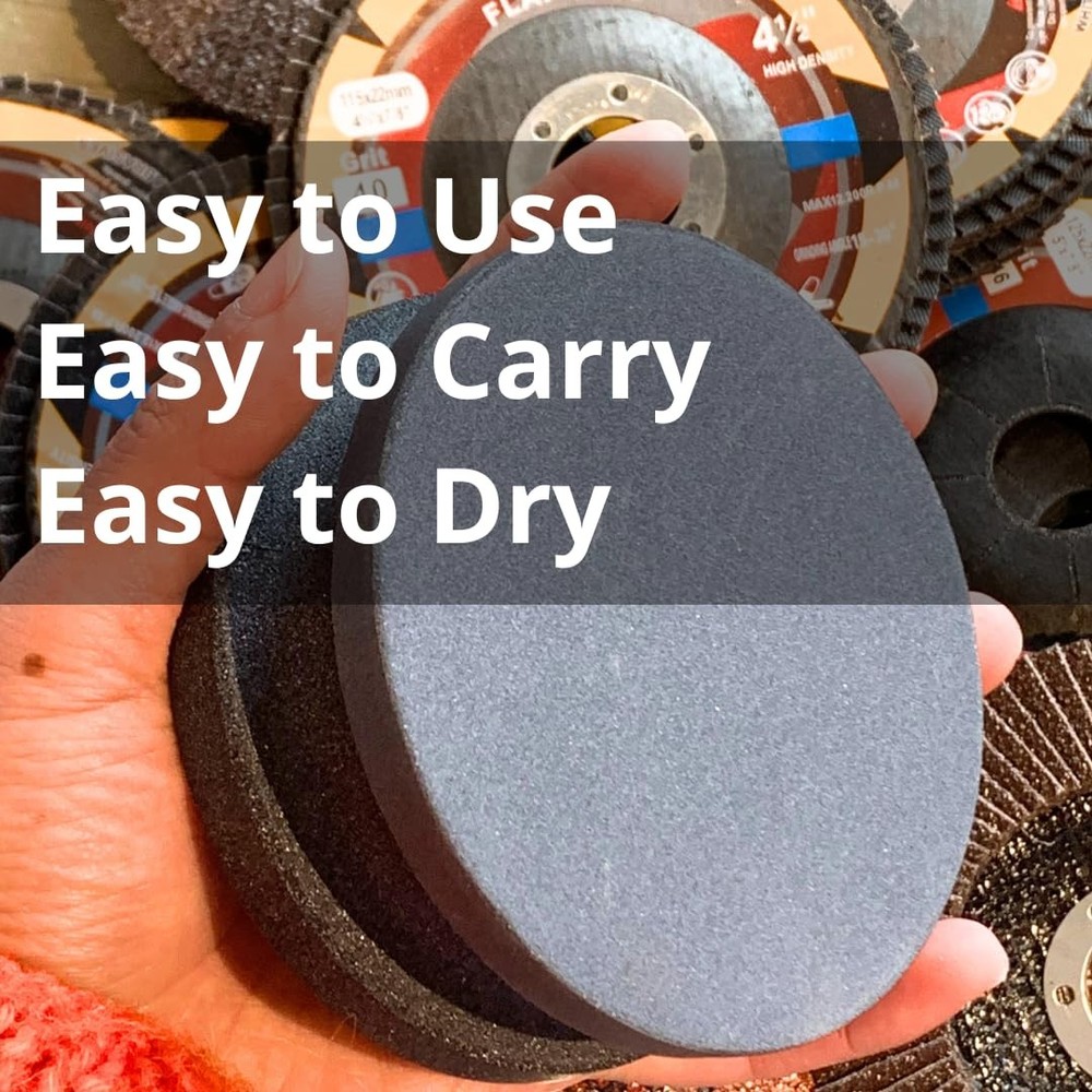 4" Dual Grit Axe/Hatchet Silicon Carbide Sharpener Multipurpose Sharpening St...