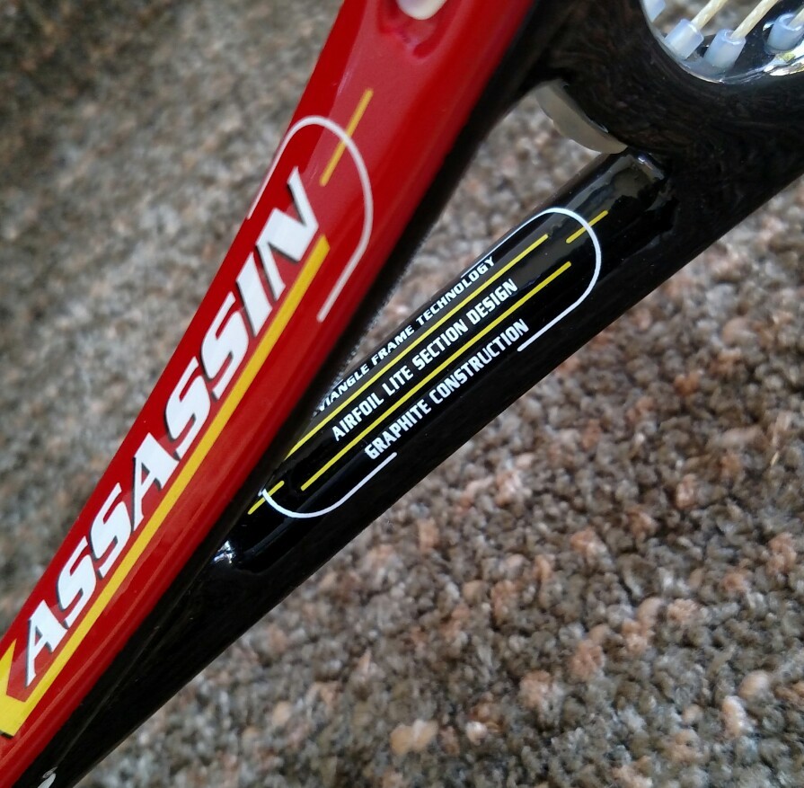 Dunlop Max assassin squash racket