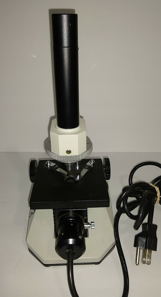 MEIJI TECHNO MICROSCOPE ILLUMINATED TESTED NICE!