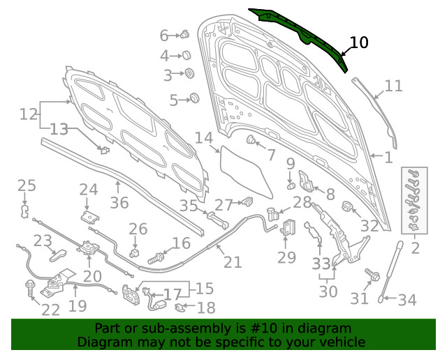 Genuine Audi Protector 8W6-823-124