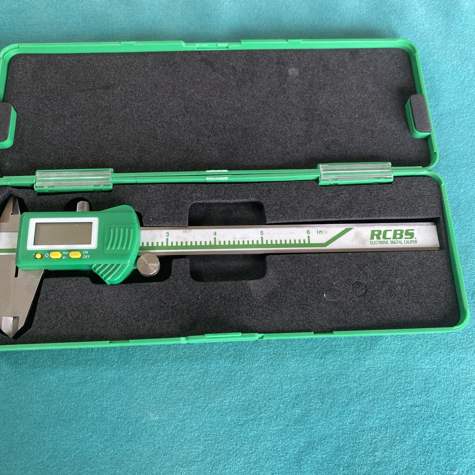 RCBS 87323 Electronic Digital Caliper In Case, New Battery, USED