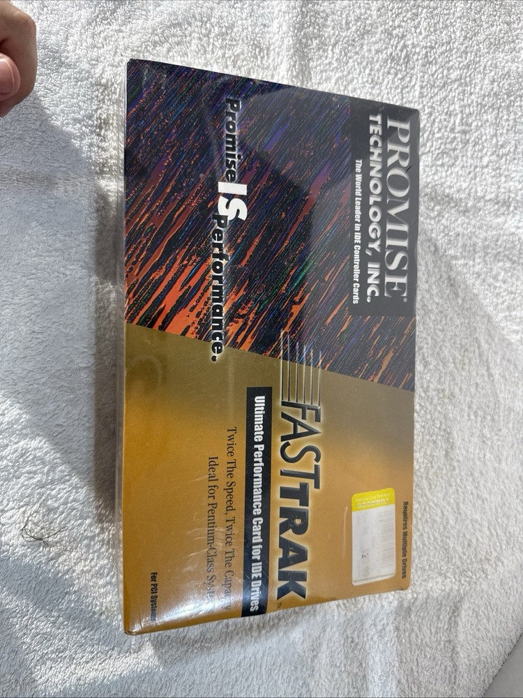 Promise FastTrak PCI IDE RAID Controller NEW Sealed NOS Vintage