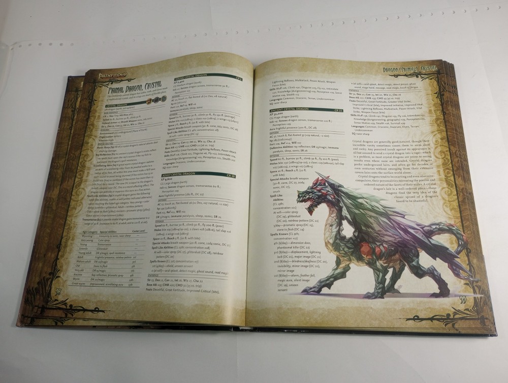 Pathfinder Roleplaying Game: Bestiary 2 - 1st Edition Hardback
