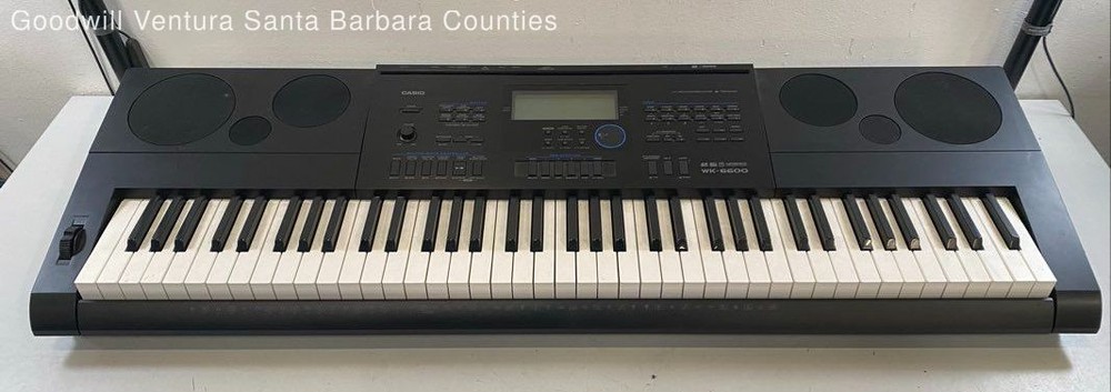 Casio WK-6600 Workstation 76-Key Electronic Keyboard