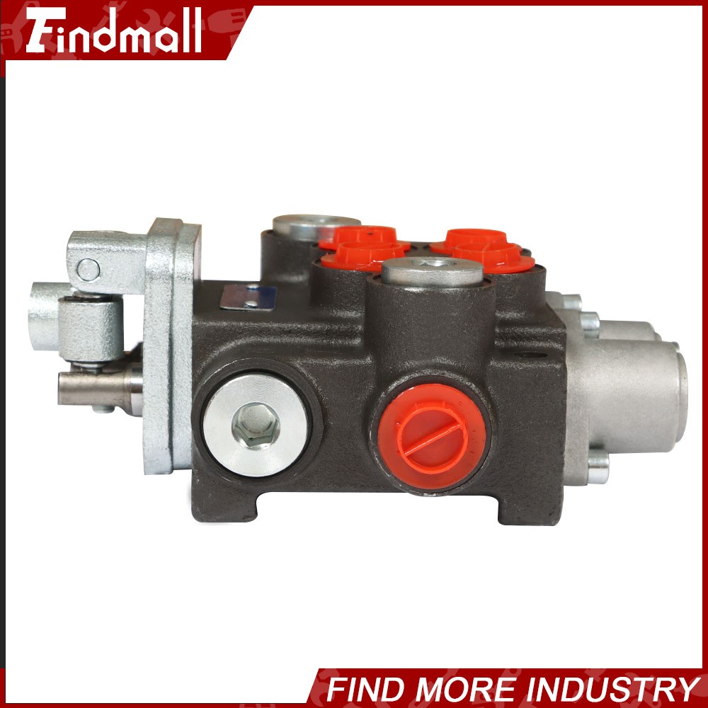 2 Spool 11GPM Hydraulic Control Valve Double Acting Tractor Loader W/Joystick