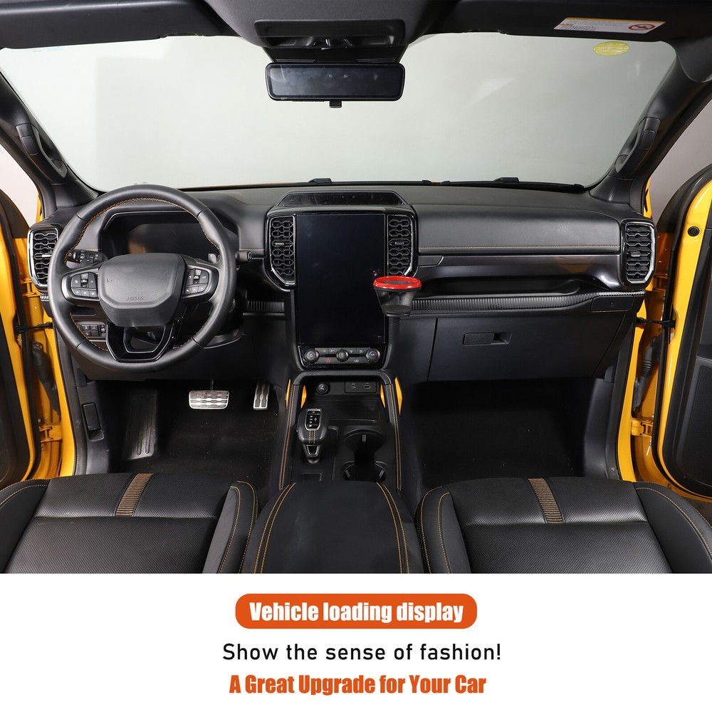 Red Navigation Right Side Beverage Cup Holder Bracket For Ford Ranger 2023+